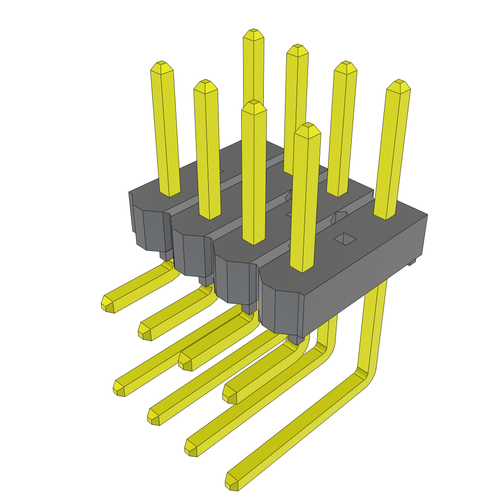 TSW-104-08-L-Q-RA by Samtec