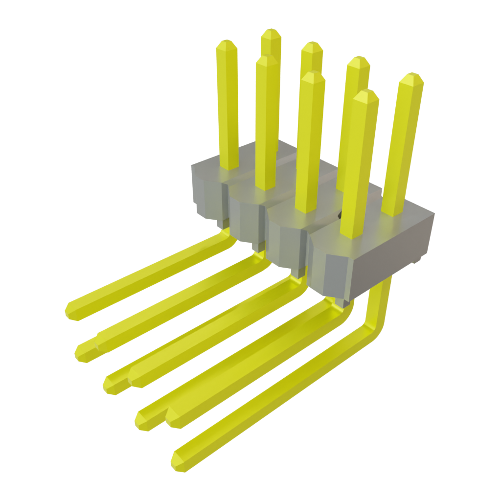 All Parts Connectors rugged connector TSW-104-09-L-D-RA by Samtec