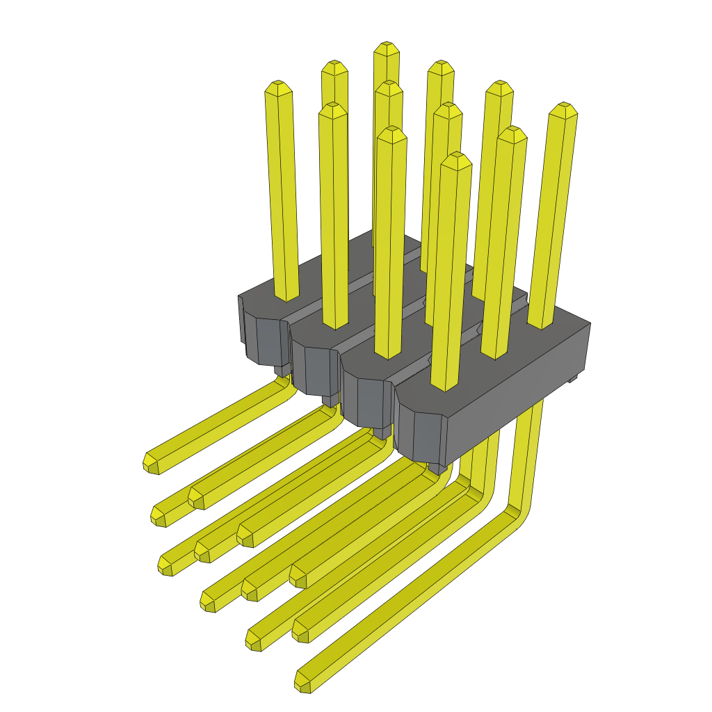 TSW-104-16-G-T-RA by Samtec
