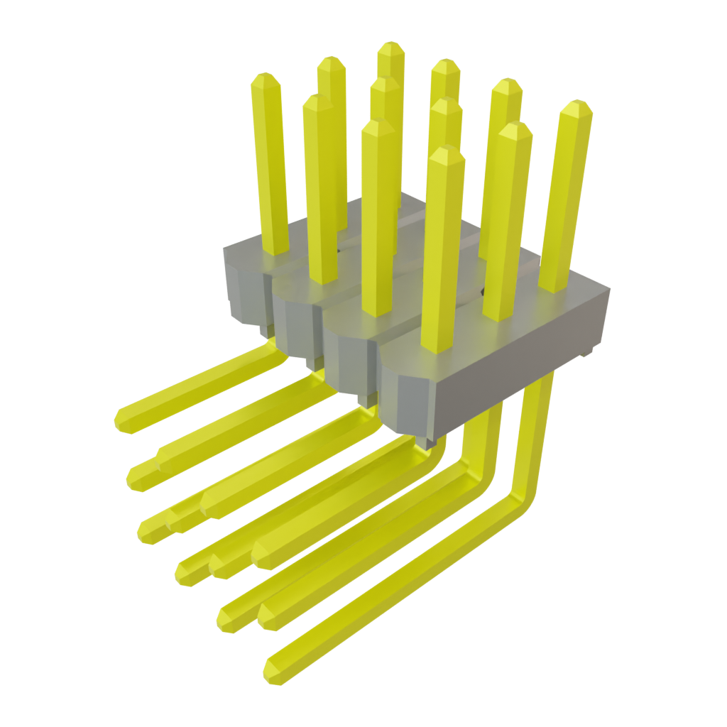 All Parts Connectors rugged connector TSW-104-22-G-T-RA by Samtec