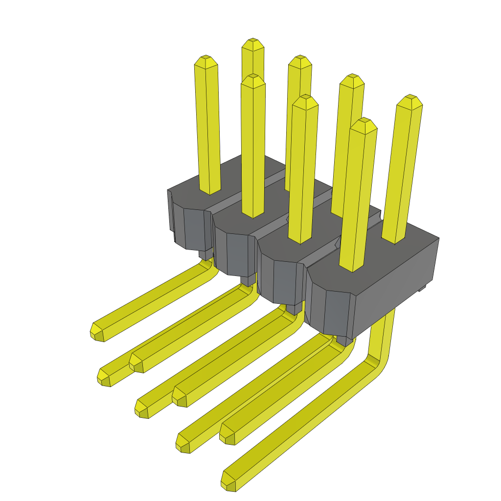 TSW-104-22-S-D-RA by Samtec