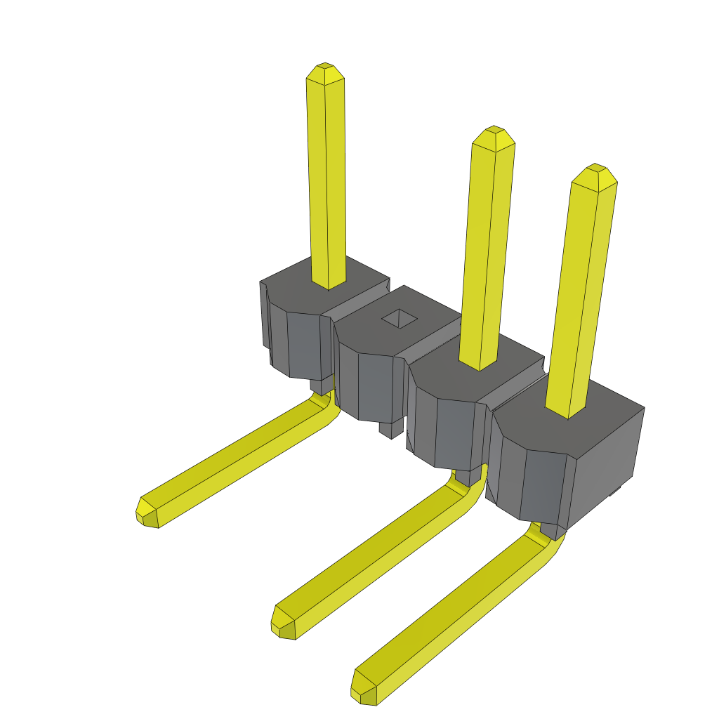 All Parts Connectors rugged connector TSW-104-22-T-S-RA-003 by Samtec