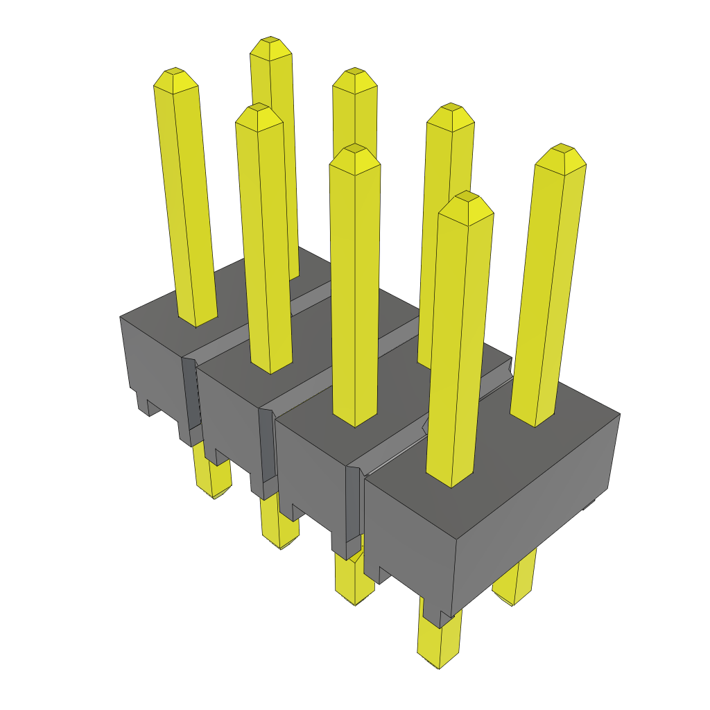 TSW-104-23-T-D-LL by Samtec