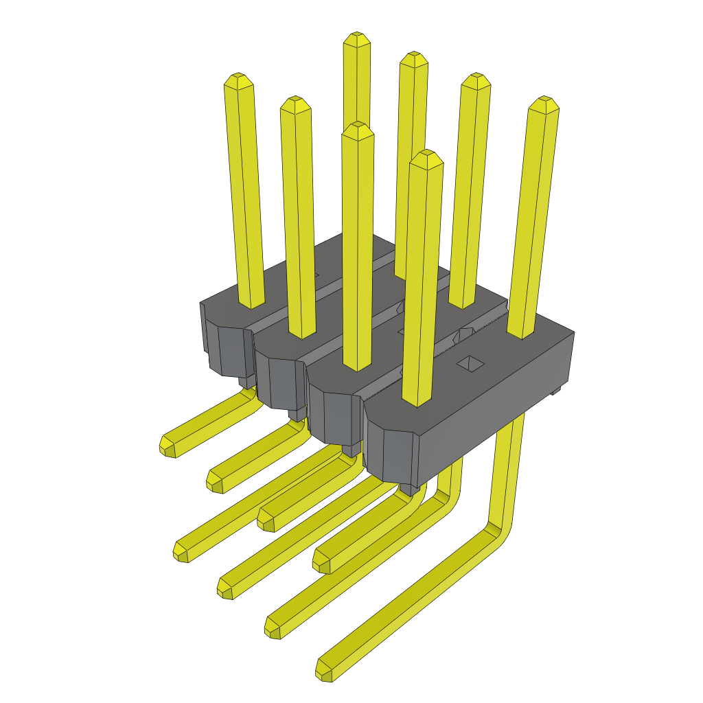 TSW-104-25-L-Q-RA by Samtec