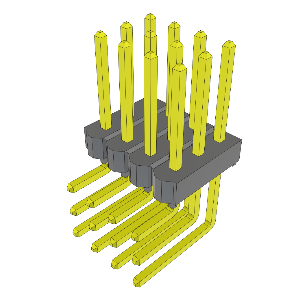TSW-104-25-S-T-RA by Samtec