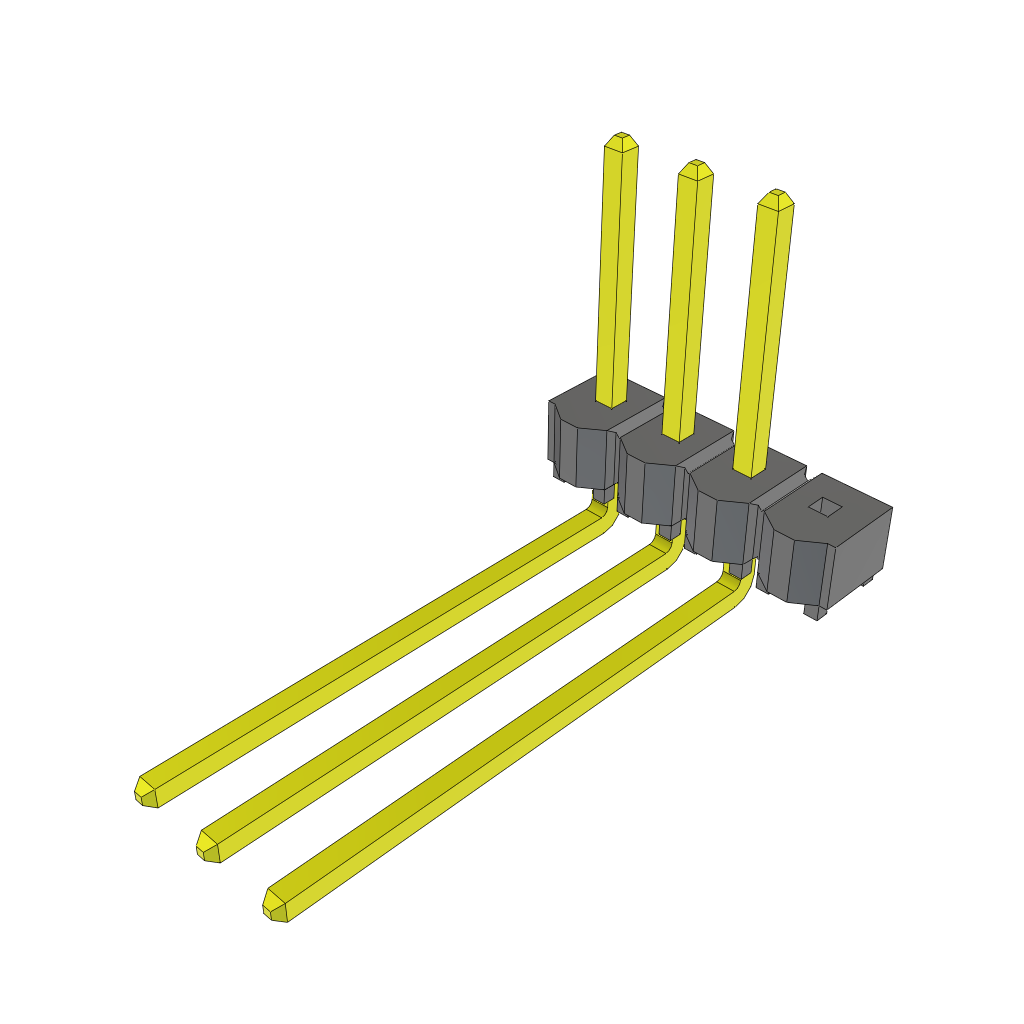 All Parts Connectors rugged connector TSW-104-30-G-S-RA-001 by Samtec