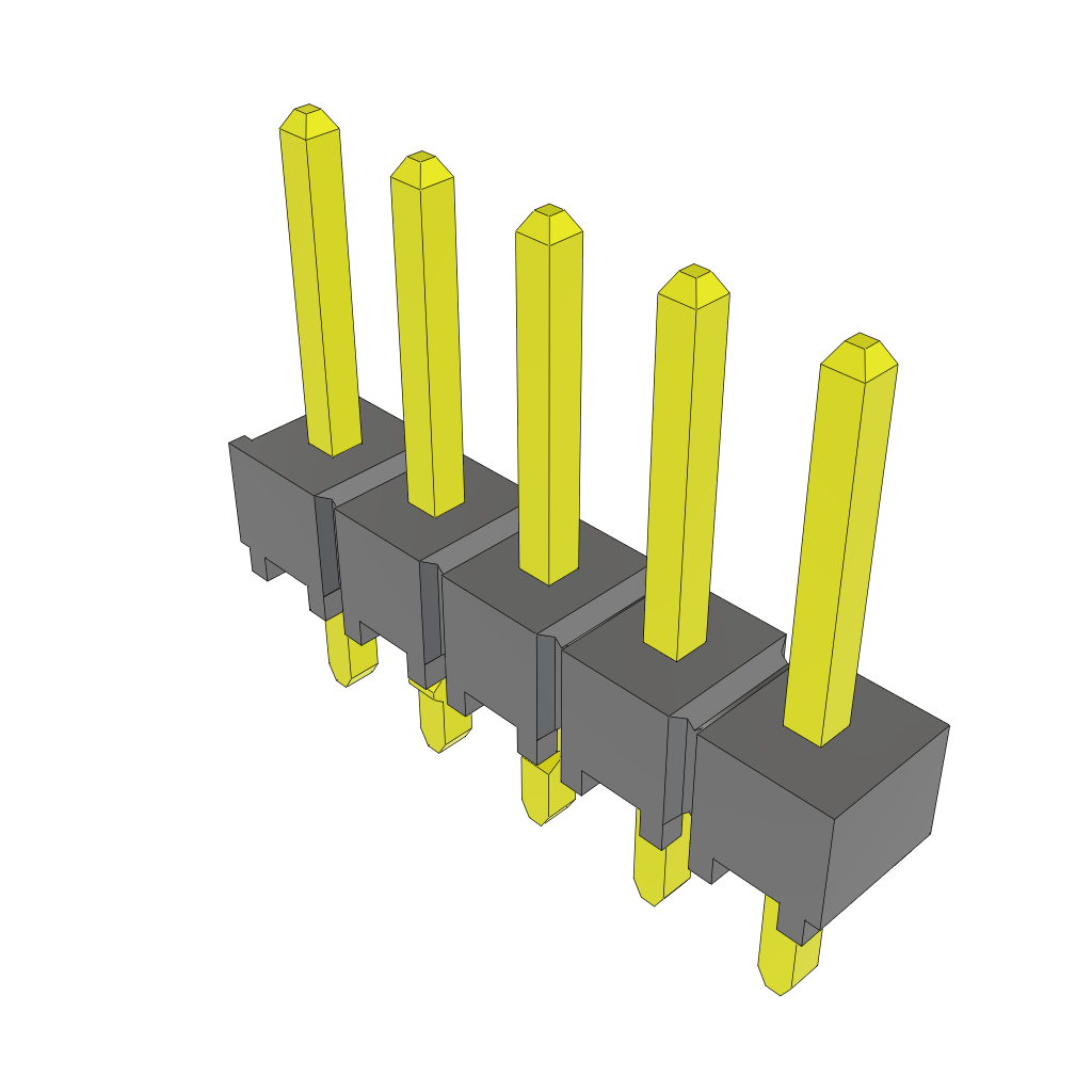 All Parts Connectors rugged connector TSW-105-07-G-S-LL by Samtec