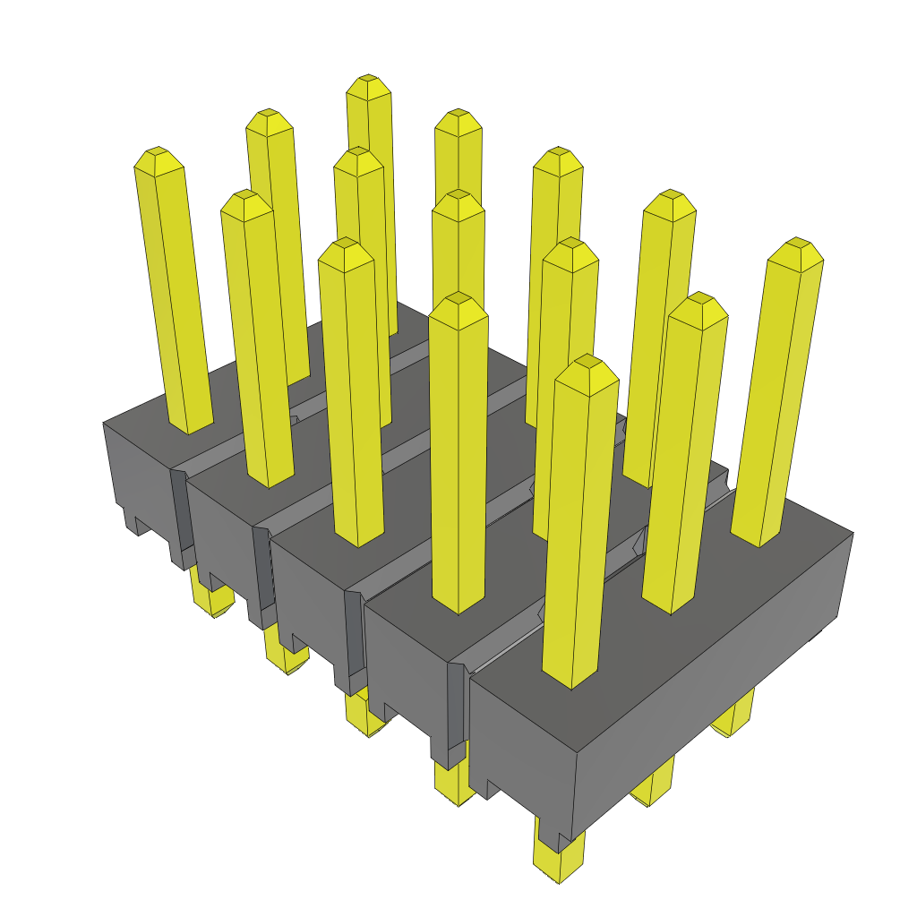 All Parts Connectors rugged connector TSW-105-07-T-T-LL by Samtec