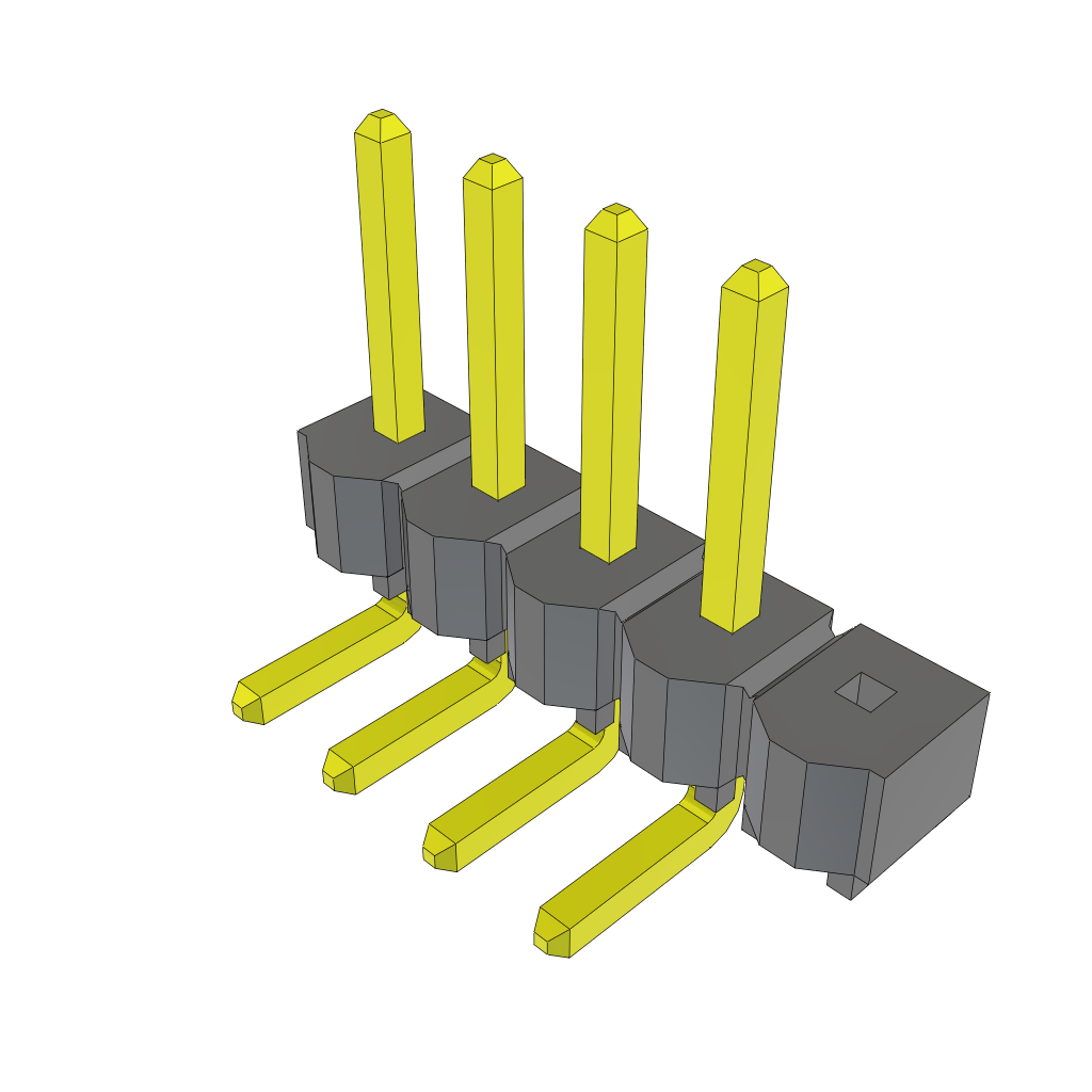 All Parts Connectors rugged connector TSW-105-08-G-S-RA-001 by Samtec