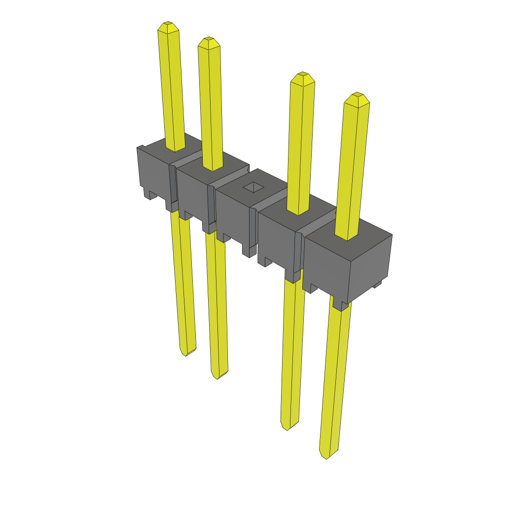 All Parts Connectors rugged connector TSW-105-09-F-S-003 by Samtec