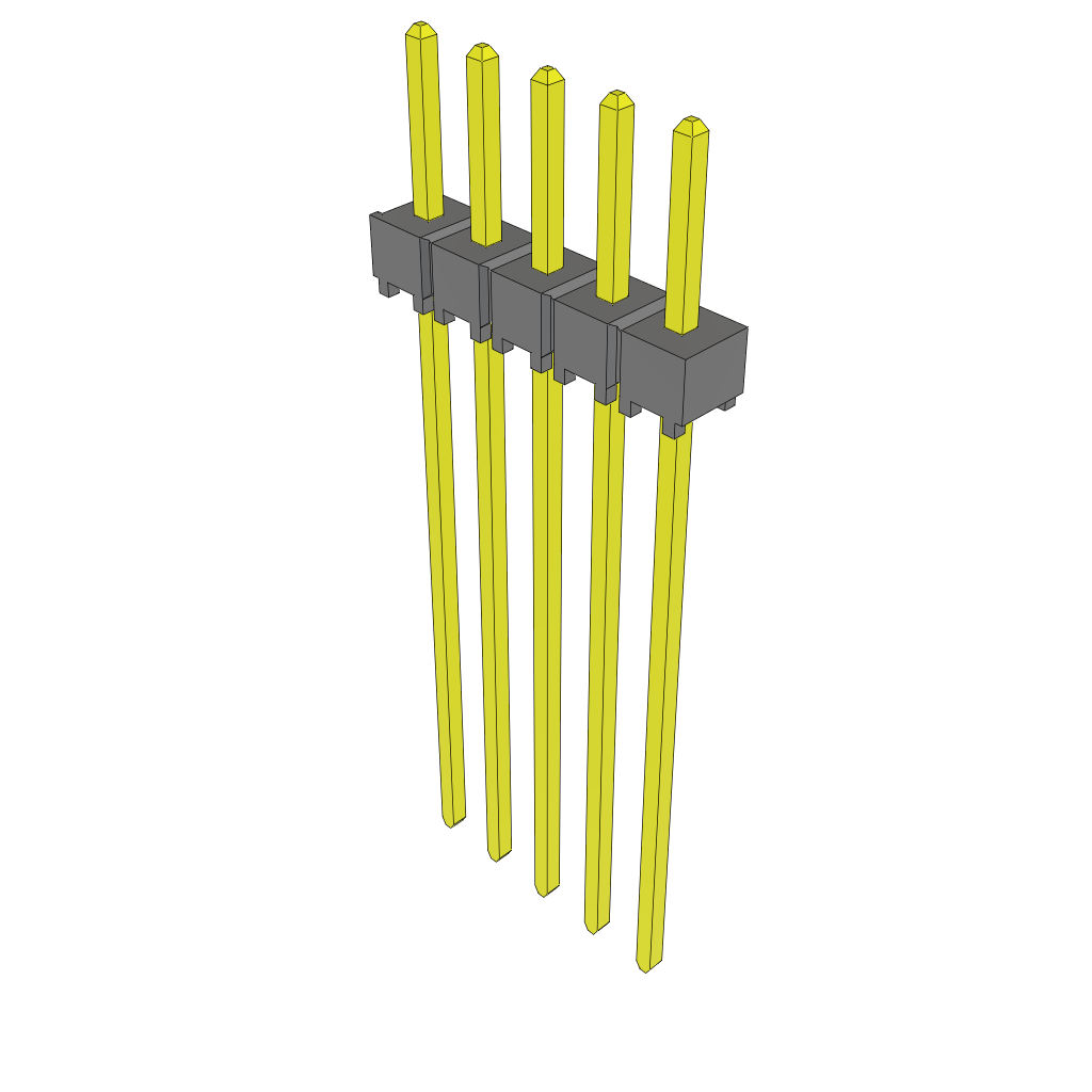 All Parts Connectors rugged connector TSW-105-13-L-S by Samtec