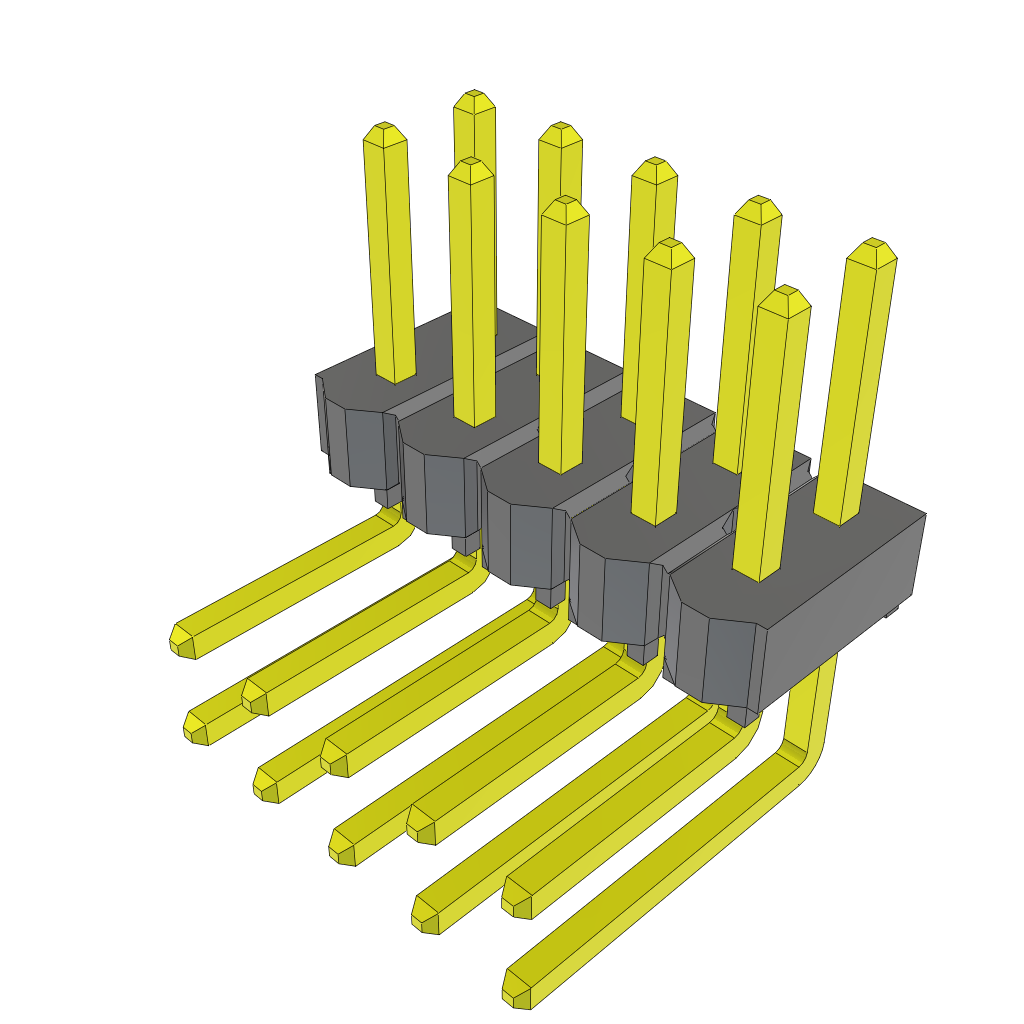 TSW-105-22-F-D-RA by Samtec