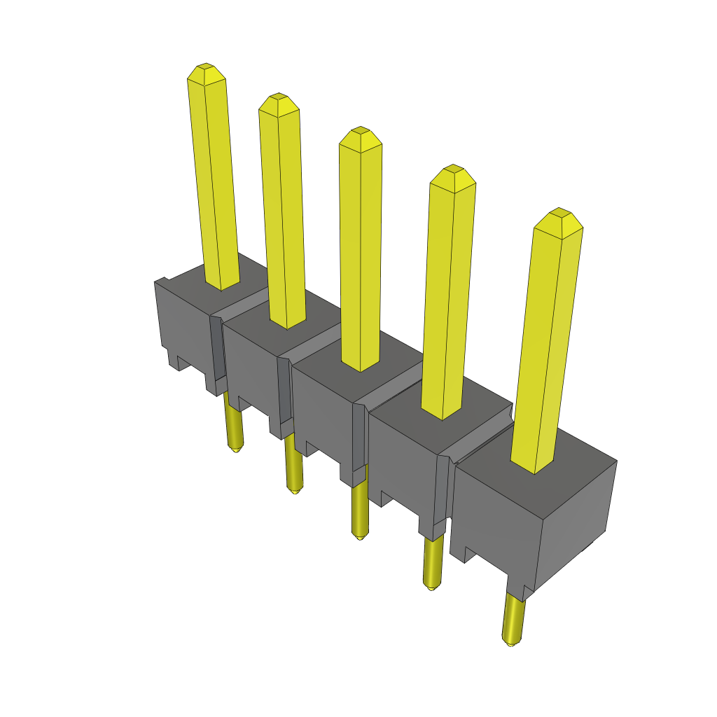 All Parts Connectors rugged connector TSW-105-26-S-S by Samtec