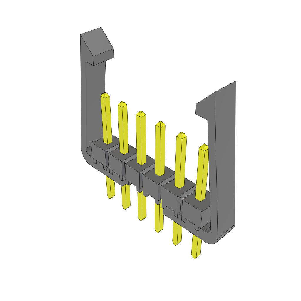 All Parts Connectors rugged connector TSW-106-08-S-S-LC by Samtec
