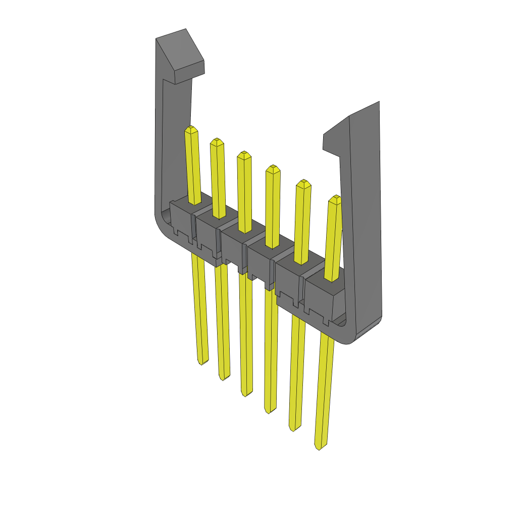 All Parts Connectors rugged connector TSW-106-10-G-S-LC by Samtec