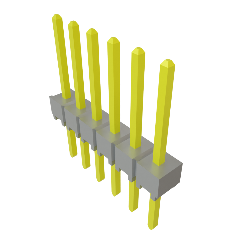 All Parts Connectors rugged connector TSW-106-25-T-S by Samtec
