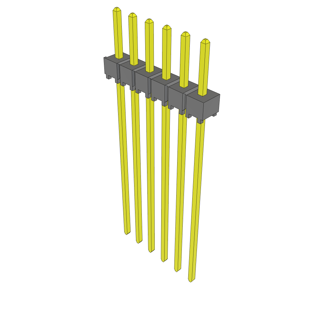 All Parts Connectors rugged connector TSW-106-27-L-S by Samtec