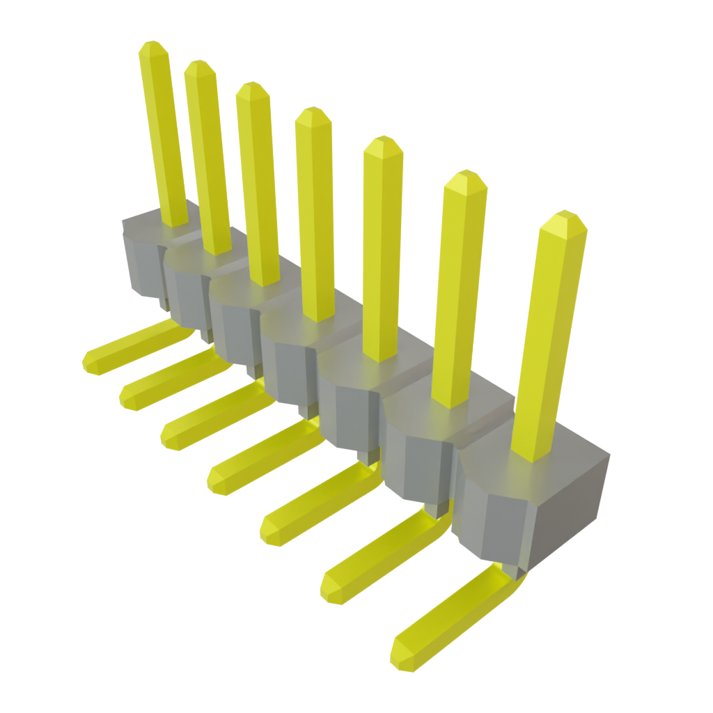 All Parts Connectors rugged connector TSW-107-08-F-S-RA by Samtec