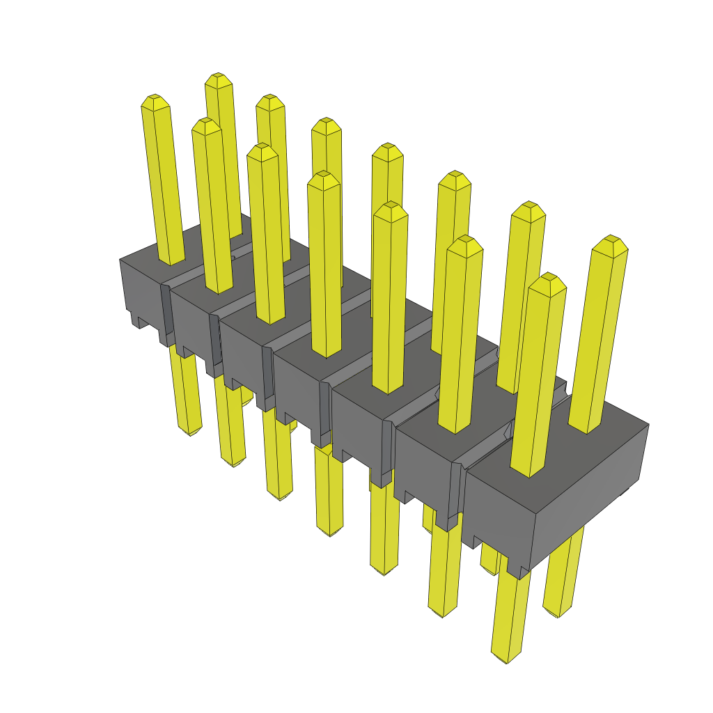 TSW-107-08-G-D-LL by Samtec
