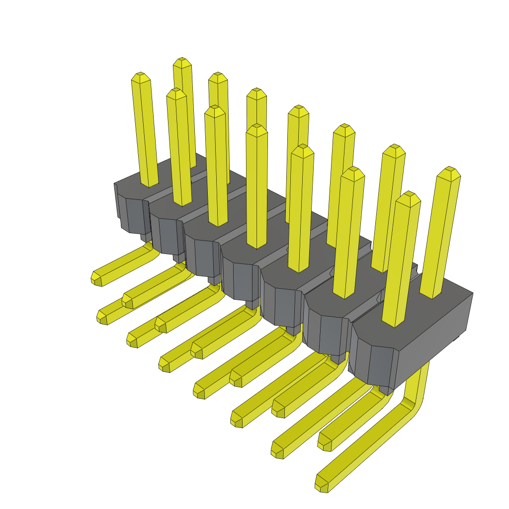 TSW-107-08-SS-D-RA by Samtec