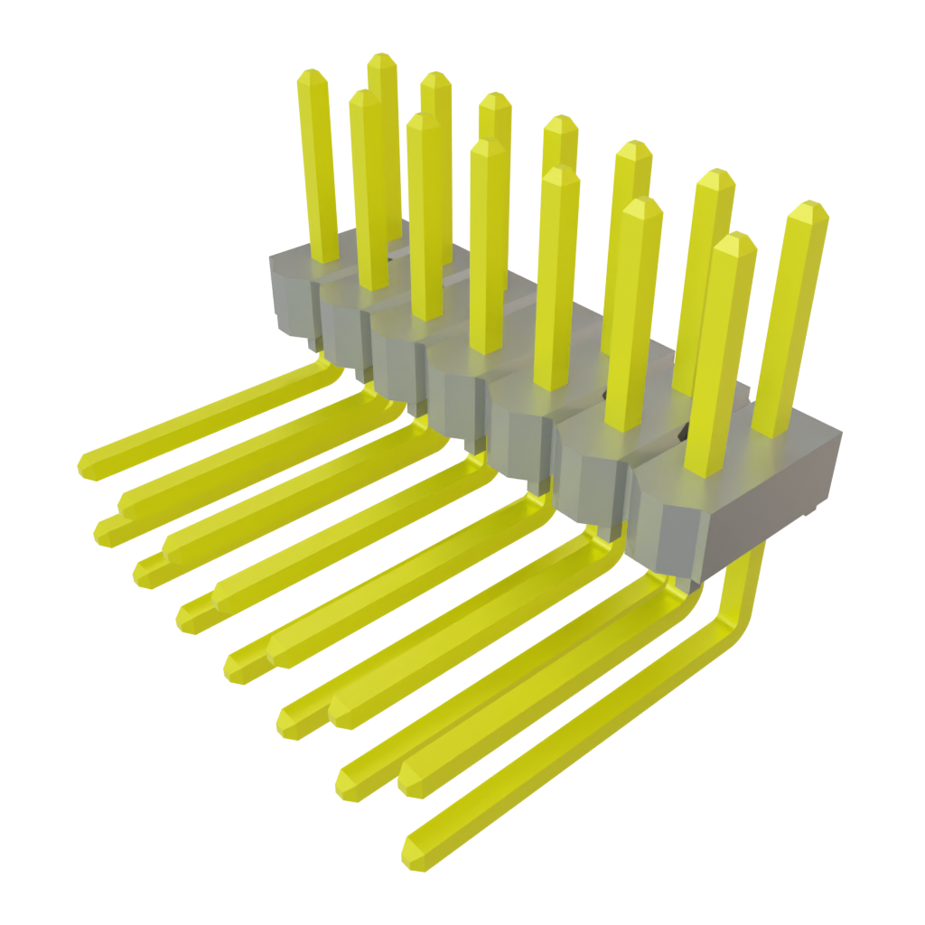 All Parts Connectors rugged connector TSW-107-09-G-D-RA by Samtec