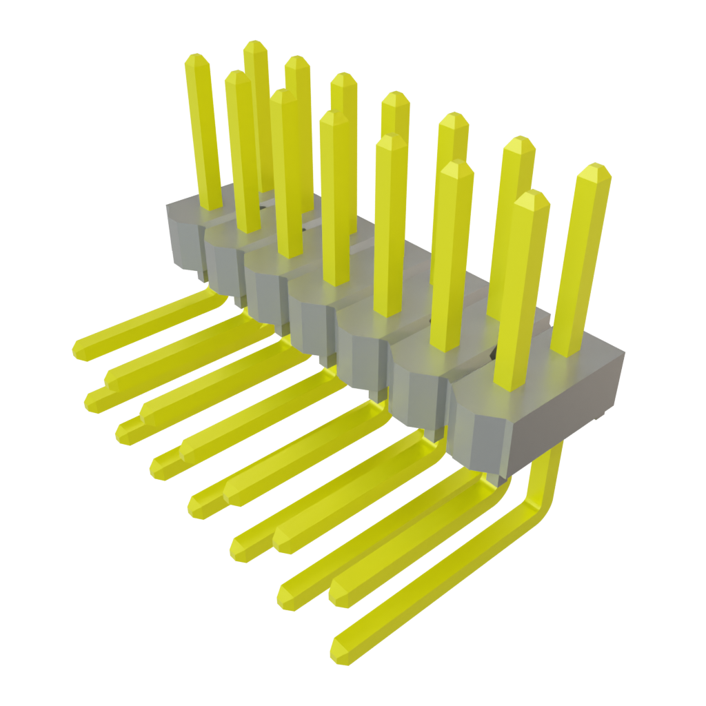 All Parts Connectors rugged connector TSW-107-22-S-D-RA by Samtec