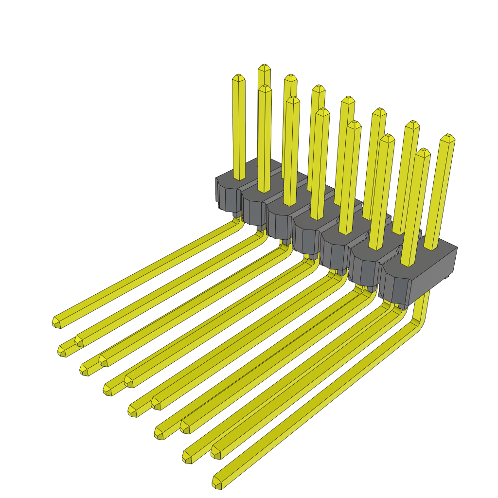 All Parts Connectors rugged connector TSW-107-30-T-D-RA by Samtec