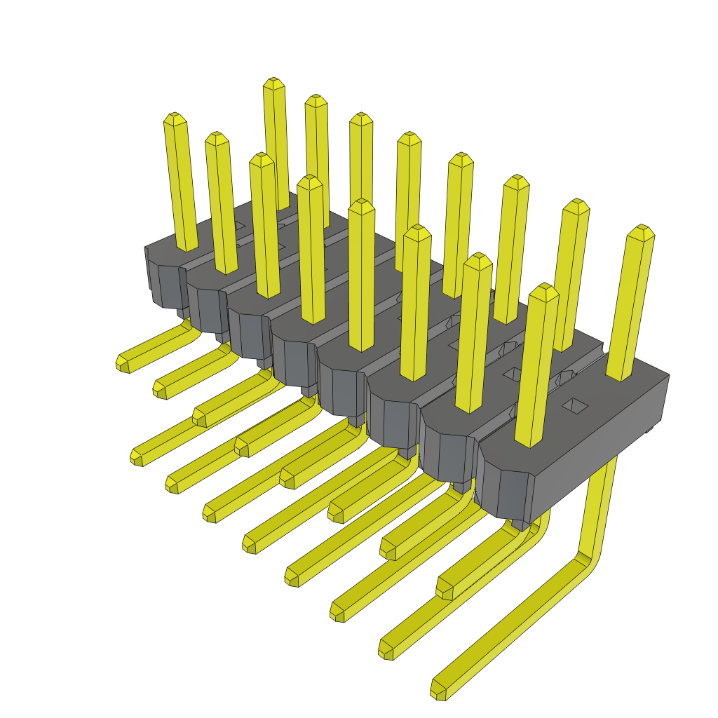 TSW-108-08-G-Q-RA by Samtec