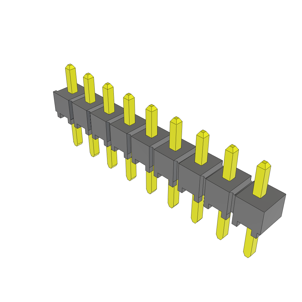 All Parts Connectors rugged connector TSW-109-05-F-S by Samtec