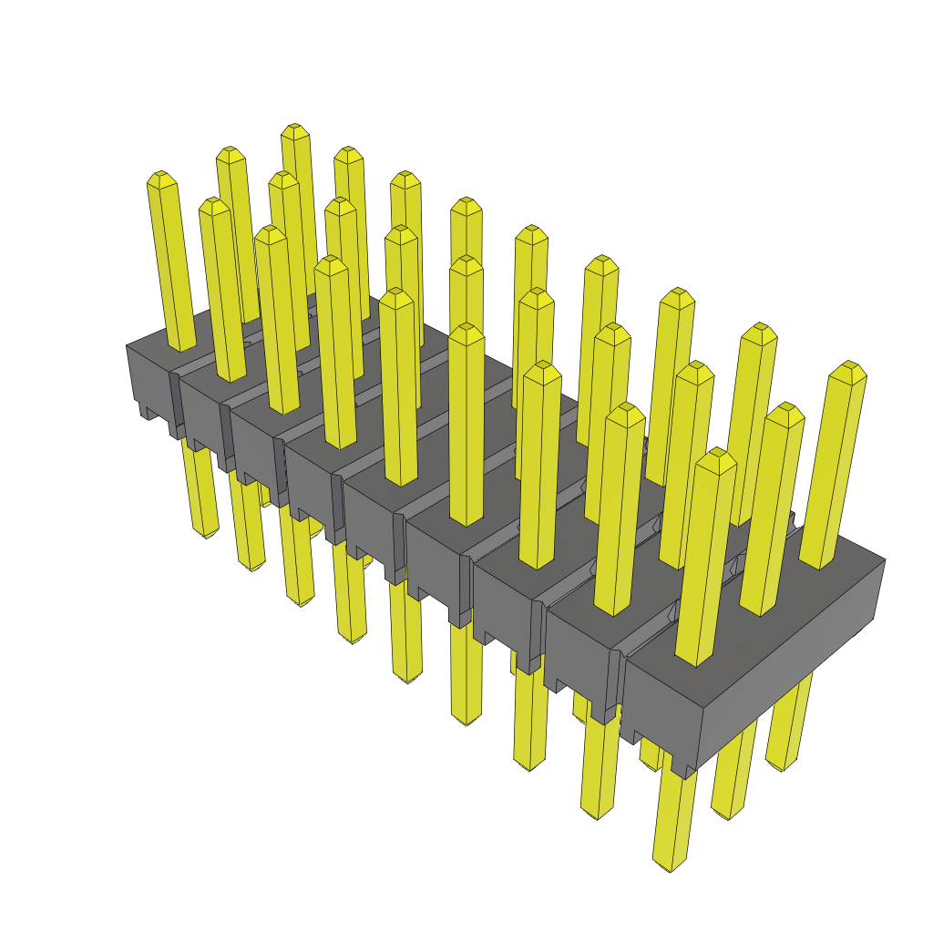 All Parts Connectors rugged connector TSW-109-08-S-T by Samtec