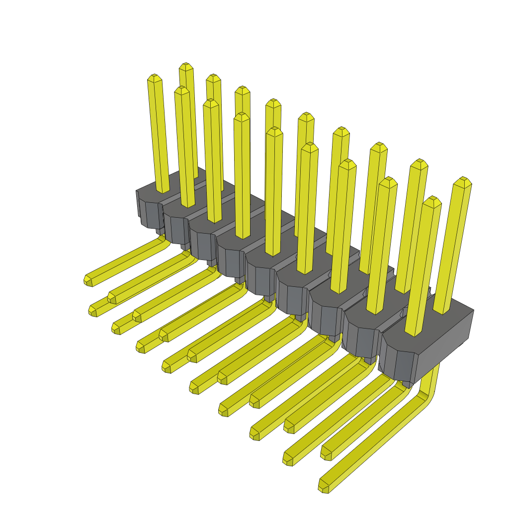 TSW-109-16-G-D-RA by Samtec