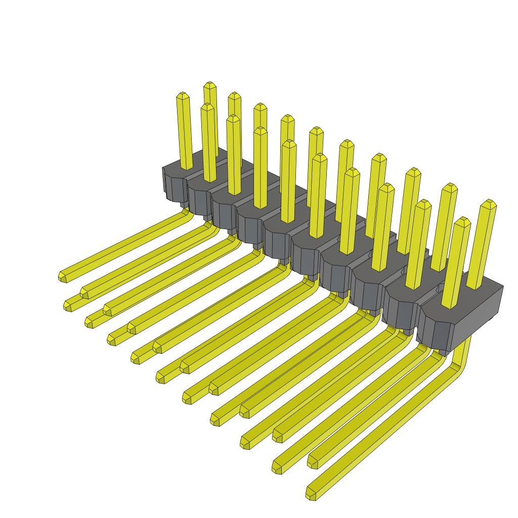 TSW-110-10-S-D-RA by Samtec