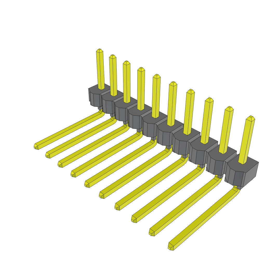 TSW-110-10-T-S-RA by Samtec