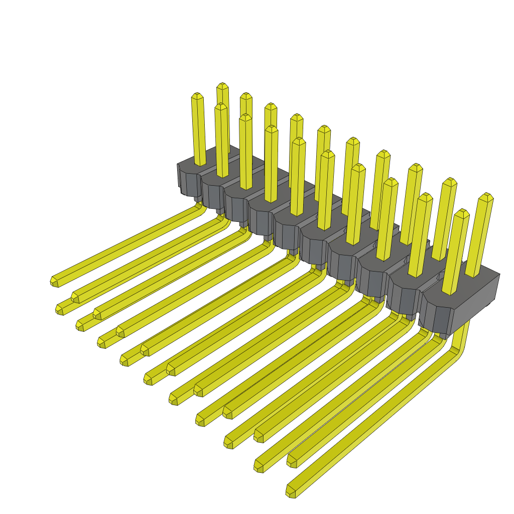 TSW-110-11-G-D-RA by Samtec