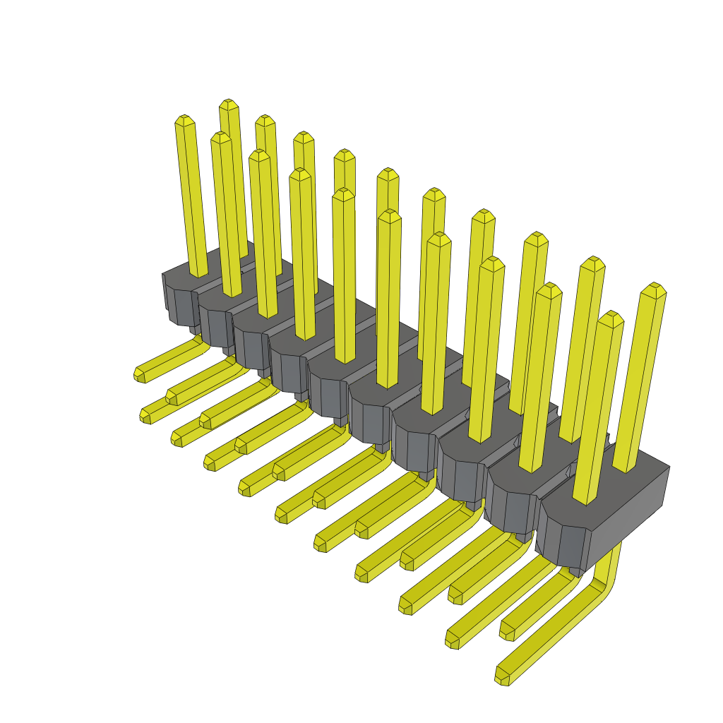 TSW-110-25-S-D-RA by Samtec