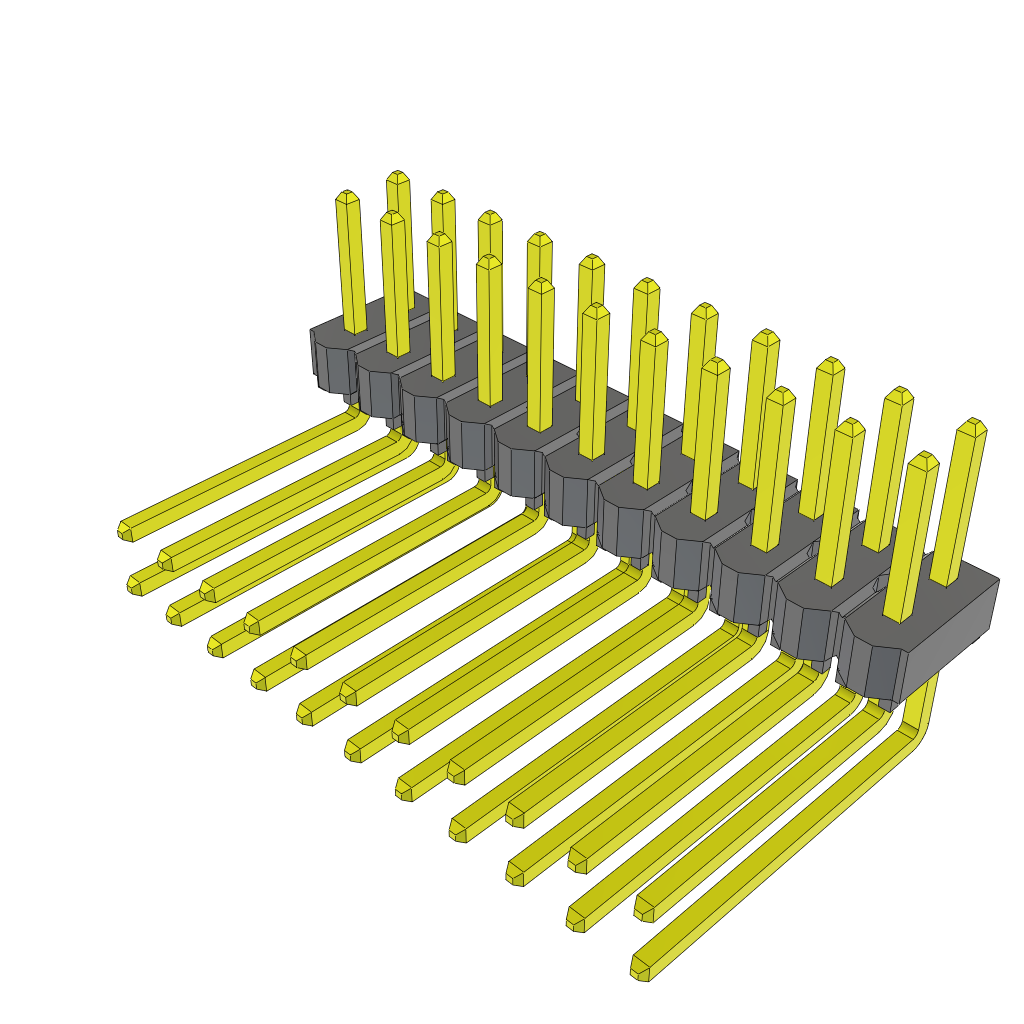 TSW-111-10-T-D-RA by Samtec