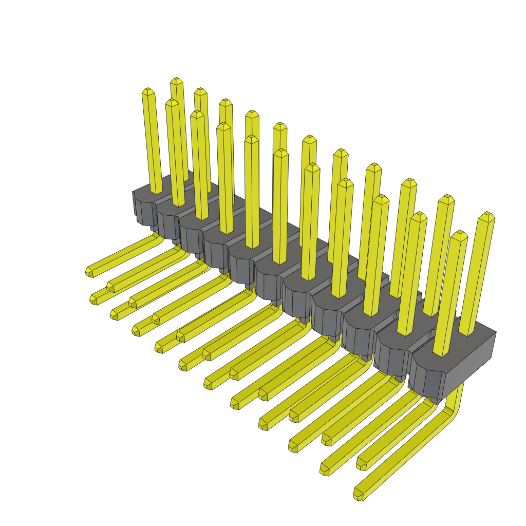 TSW-111-16-H-D-RA by Samtec