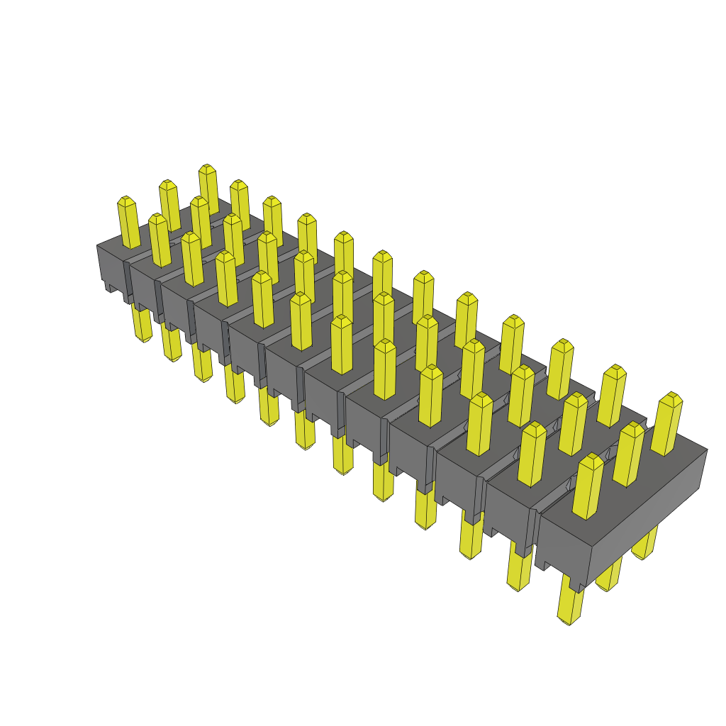 All Parts Connectors rugged connector TSW-112-05-T-T by Samtec