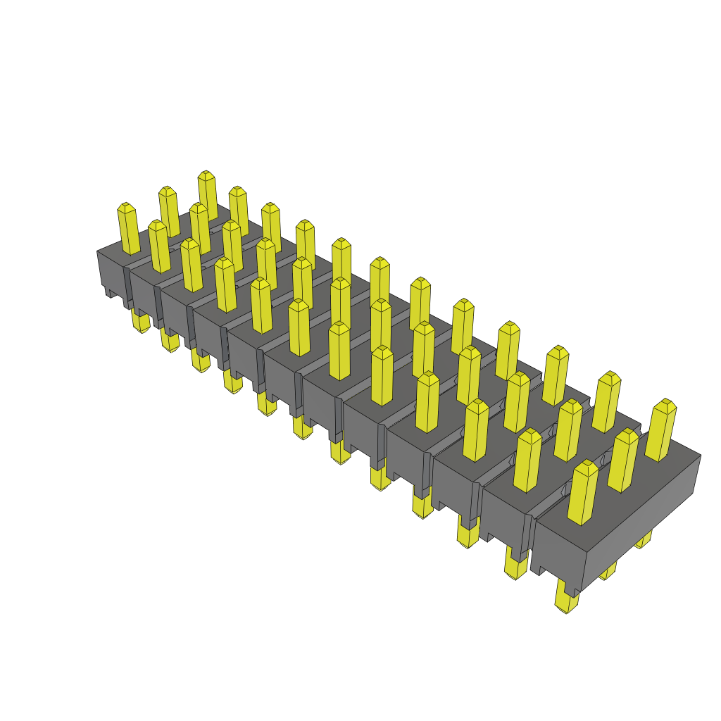 All Parts Connectors rugged connector TSW-112-06-T-T by Samtec