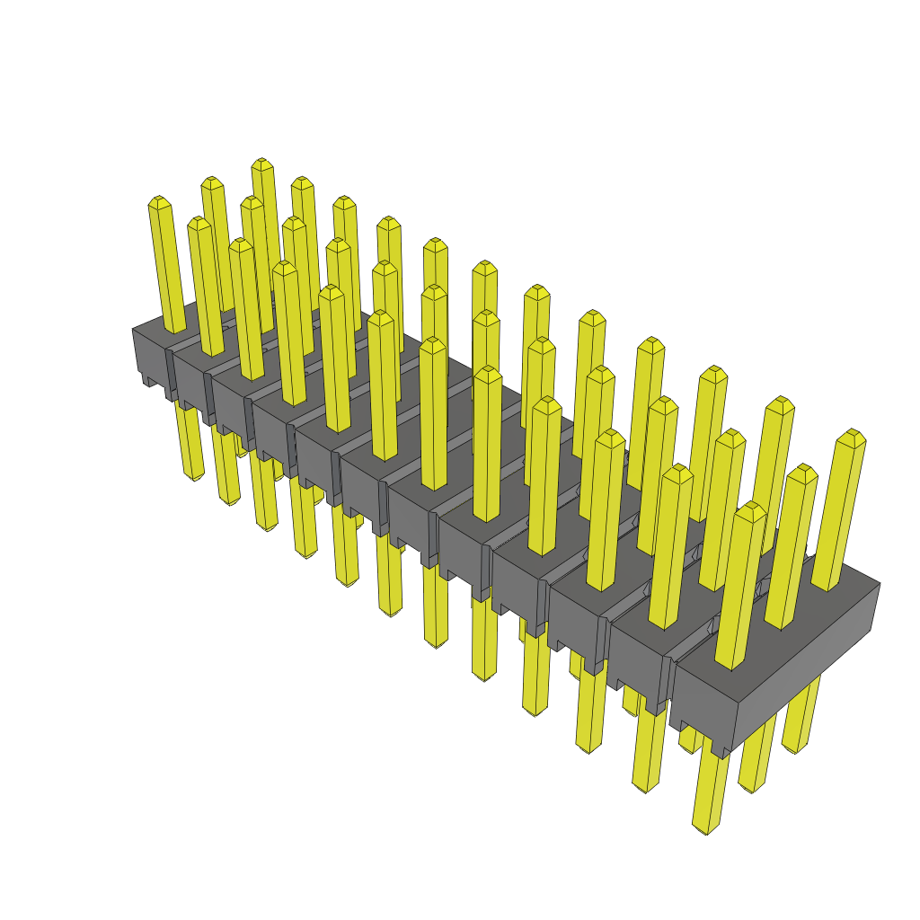 All Parts Connectors rugged connector TSW-112-08-F-T by Samtec