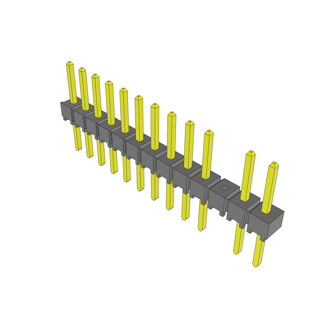 All Parts Connectors rugged connector TSW-113-08-G-S-003 by Samtec