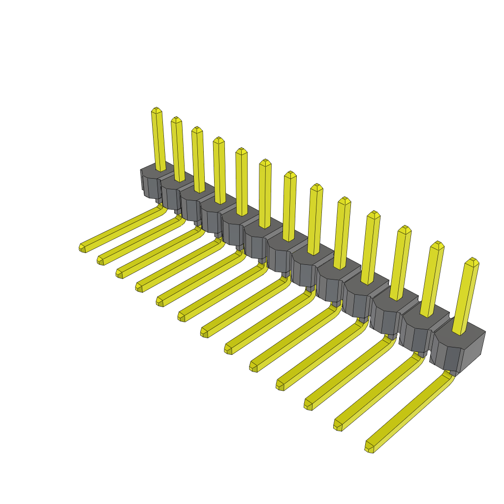 TSW-113-09-L-S-RA by Samtec