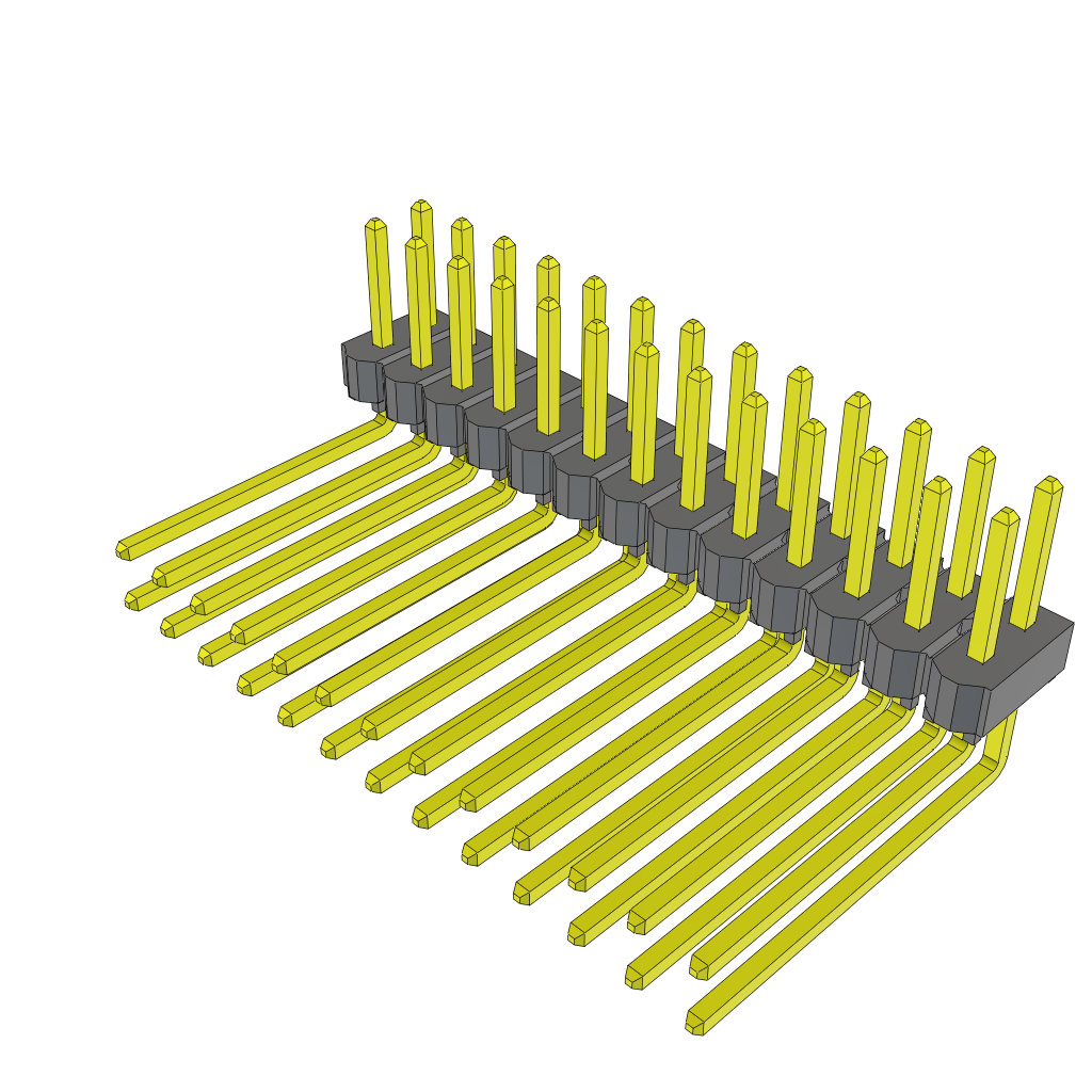 TSW-113-11-L-D-RA by Samtec