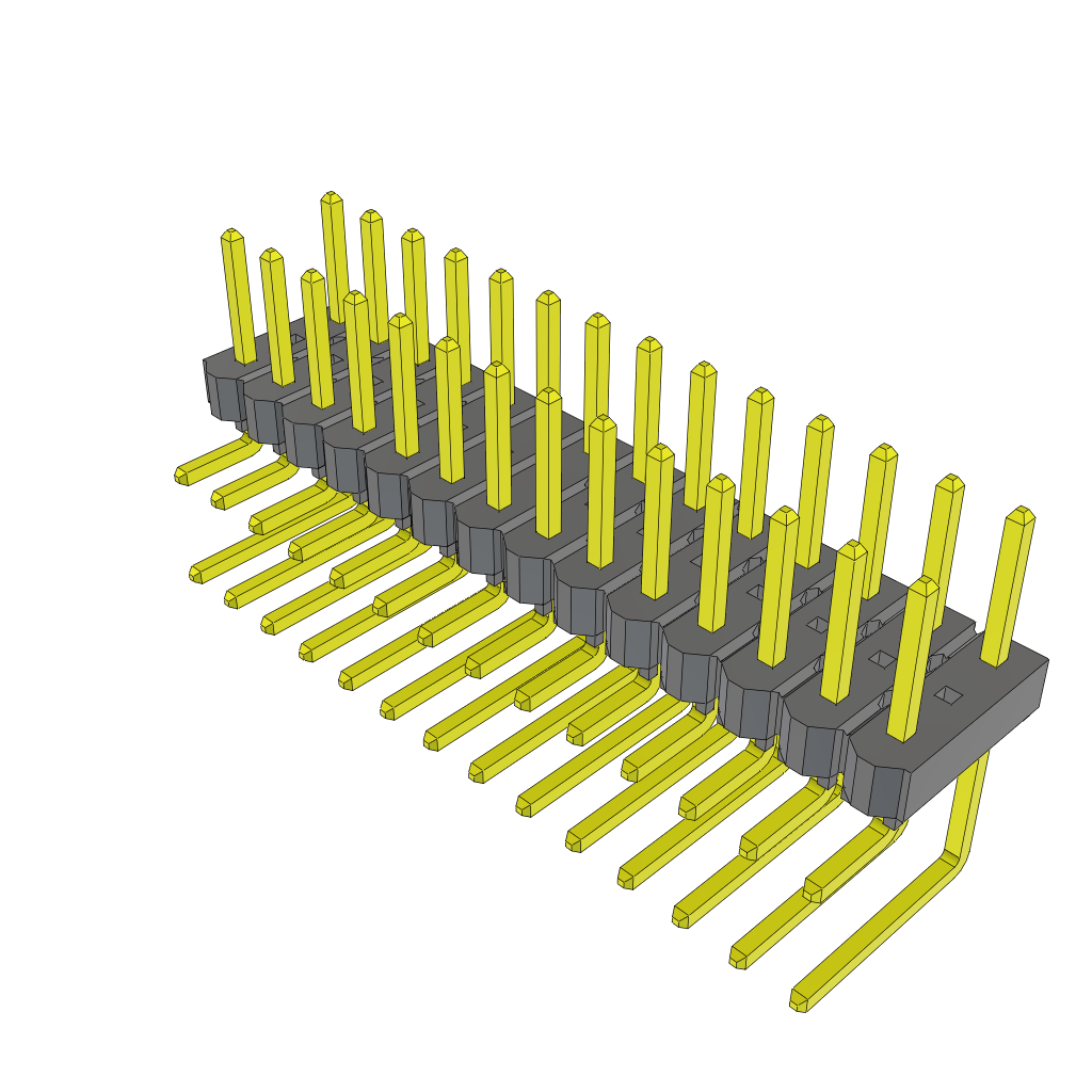 TSW-114-08-T-Q-RA by Samtec