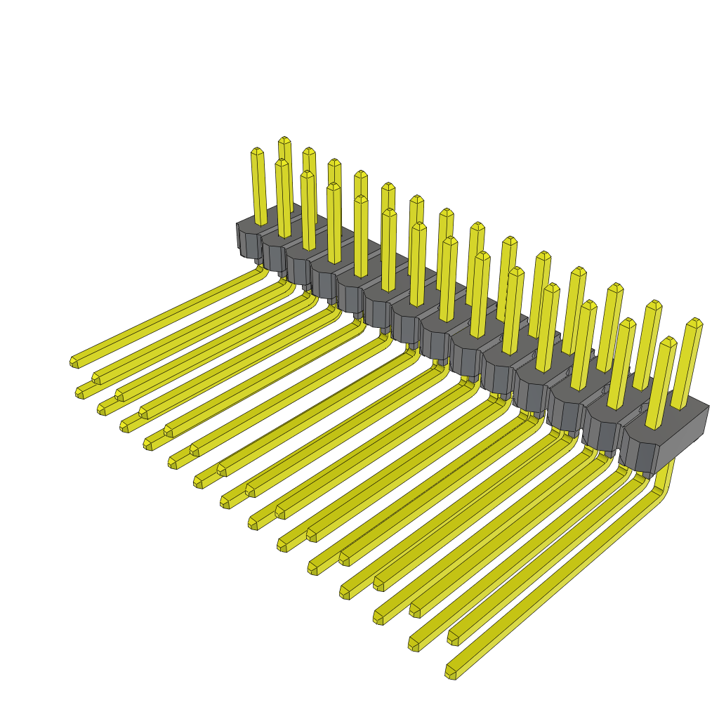 TSW-114-12-G-D-RA by Samtec