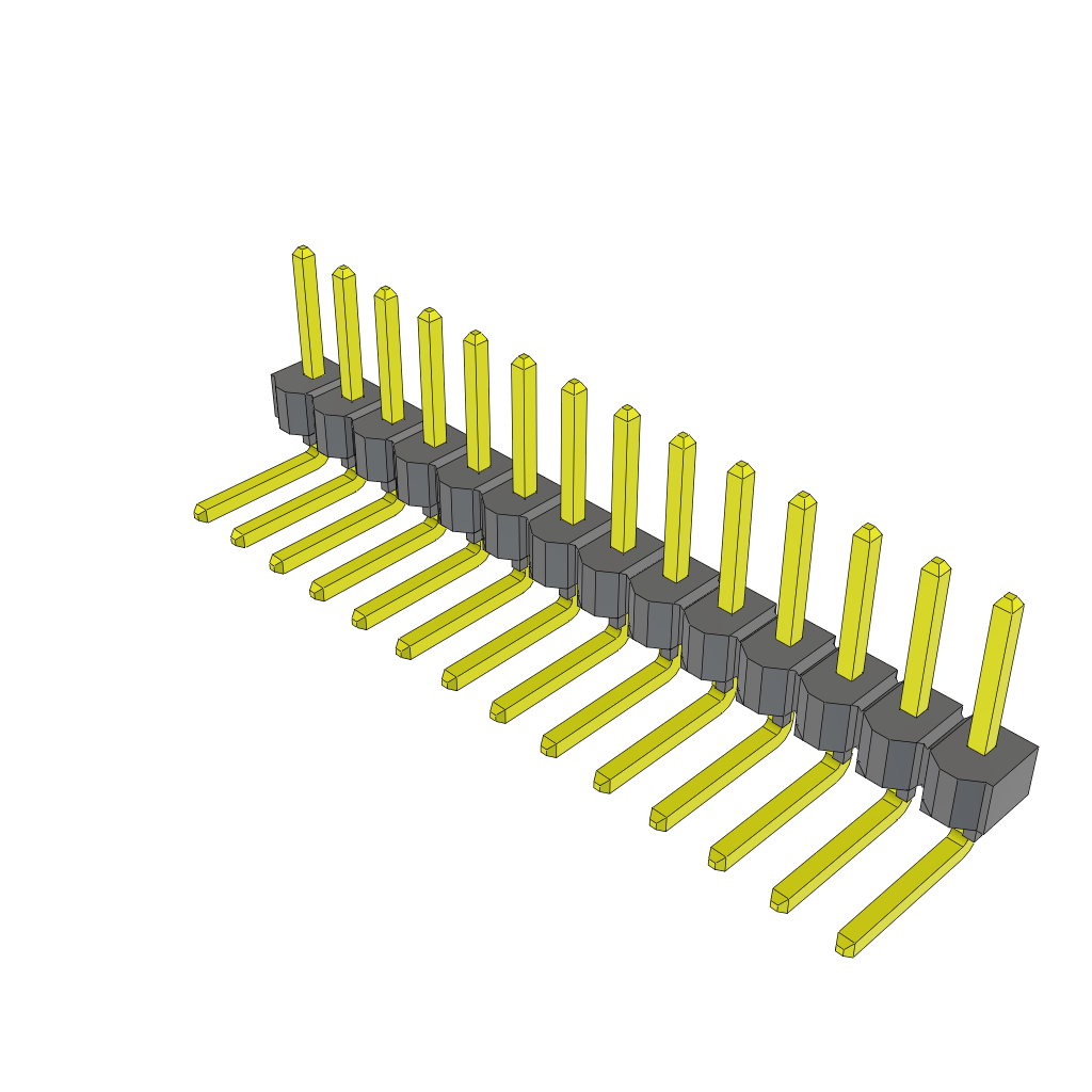 TSW-114-22-G-S-RA by Samtec