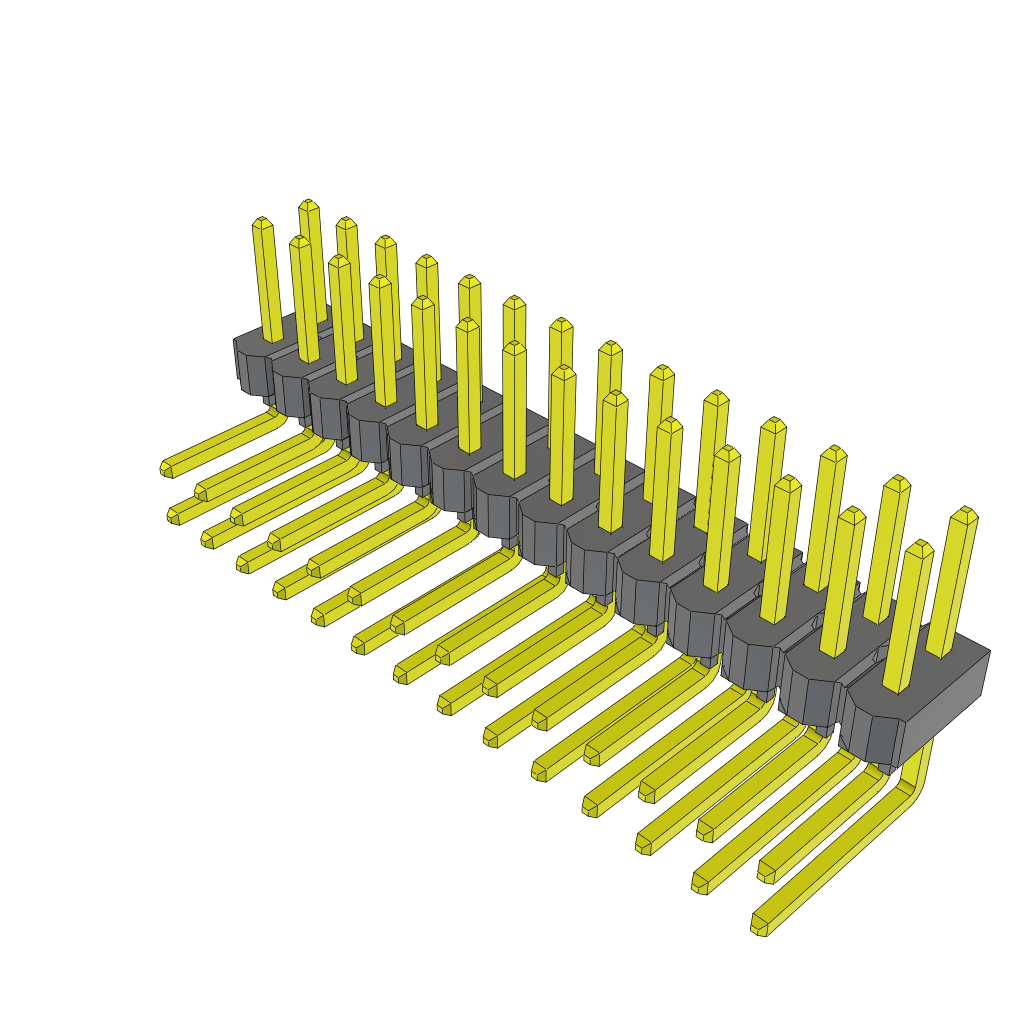 TSW-114-22-L-D-RA by Samtec