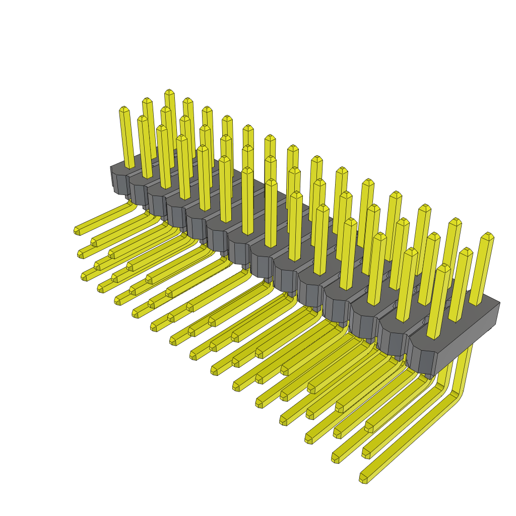 TSW-114-22-T-T-RA by Samtec