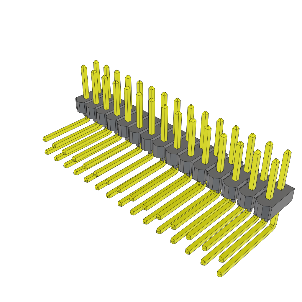 TSW-115-09-S-D-RA by Samtec