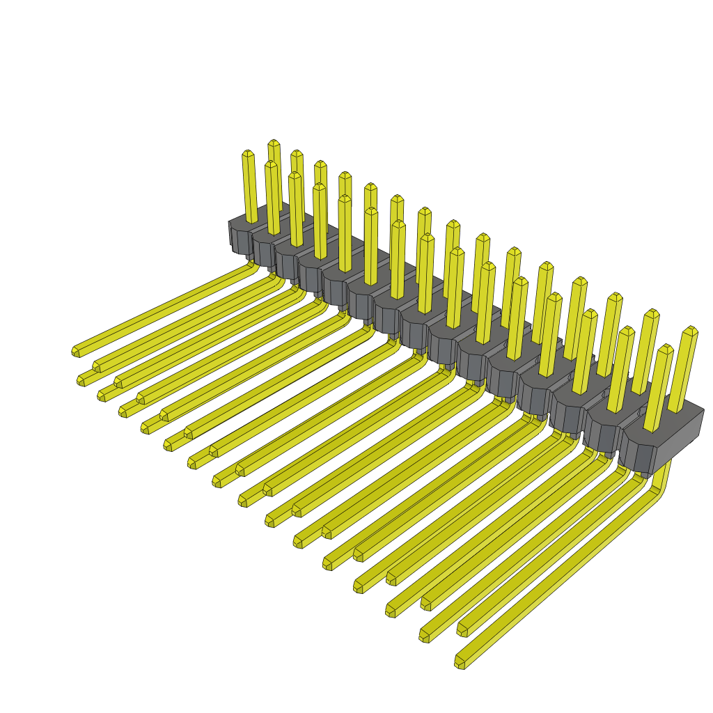 TSW-115-12-G-D-RA by Samtec